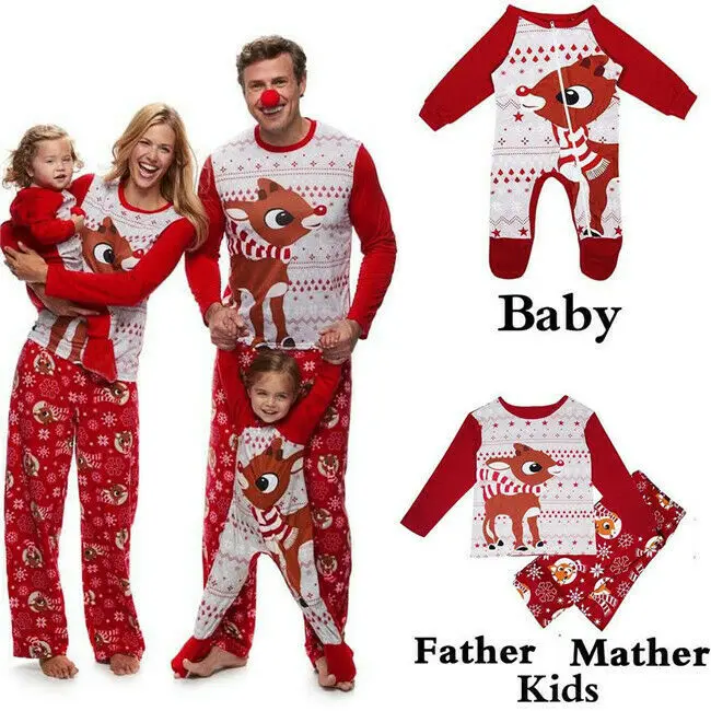 common sense Entanglement Product De crăciun, familia potrivire set de pijama barbati femei copii cu maneca  lunga xmas santa pijamale cald homewear utilaje ~ priza / I-dt.ro