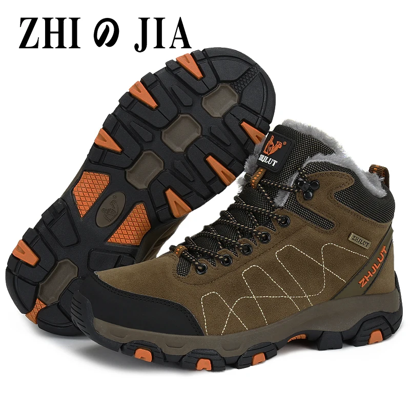 alone paddle rival Oameni de munte alpinism pantofi de iarna blana groasă drumeții adidasi  barbati pantofi trekking dimensiuni mari, rezistent la apa pantofi în aer  liber pereche de pantofi ~ Pantofi pentru bărbați / I-dt.ro