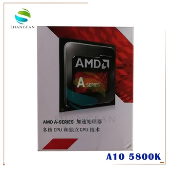 Nou AMD a-Series A10 5800 A10 5800K 3.8 Ghz 100W CPU Quad-Core Procesor AD580KWOA44HJ Socket FM2 cu CPU ventilatorului de răcire