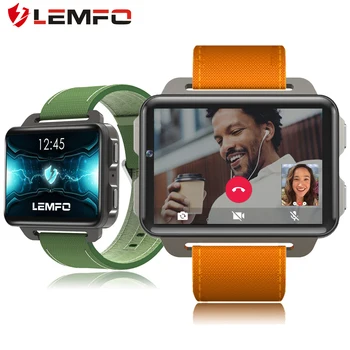 LEMFO LEM4 PRO SIM 3G GPS WIFI Inteligent Ceas Barbati Monitor de Ritm Cardiac Apeluri Mesaje Video Player Pedometru Ceas Inteligent Android