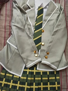 Anime BanG Vis! Uniformă școlară Femeie Cosplay Costum personalizate orice dimensiune