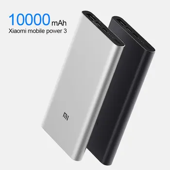 Xiaomi Power Bank 10000mAh două-mod de Încărcare Rapidă de Tip C QC 3.0 încărcare rapidă USB-C cu dublă intrare iesire dual-Mi Powerbank