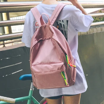 Noul lightweight nylon backpack student de sex feminin sac all-meci Harajuku simplu pentru călatorii de rucsac