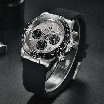 PAGANI DESIGN Nou Brand de Top de Lux Sport Cuarț Ceas pentru Bărbați Impermeabil Ceasuri Pentru Barbati de Moda Casual, Japonia VK63 relogio masculino