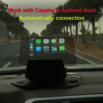 Masina HUD Head up display Oglinda Proiector Suport Carplay Andorid Auto FM google de Navigare