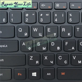 Tastatura Laptop Pentru Lenovo G40 G40-30 G40-45 G40-70 G40-80 B40-30 B40-45 B40-70 B40-80 RU rusă negru cu rama cu iluminare din spate