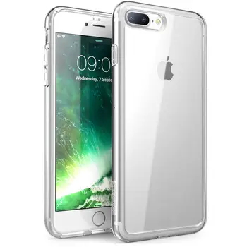 I-BLASON Pentru iPhone 7 Plus 8 Plus Caz de 5.5 inch Seria Halo Anti-knock Rezistent la zgarieturi TPU Bumper + Clar Înapoi Caz Acoperire