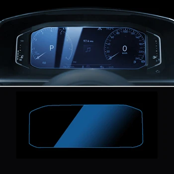 Pentru Volkswagen VW Tiguan Atlas 2018 2019 2020Car tabloul de Bord, Monitor, Ecran Protector de Film de Acoperire Trim Autocolant de Interior Accesorii