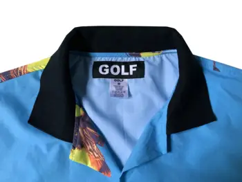 Noua Barbati de golf cu Flacără Le Fleur Tyler Creatorul Bumbac Tricouri Casual Tricou de înaltă calitate de Buzunar Scurt mâneci Sus M 2XL #AB2