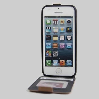 Caz pentru Apple iPhone 5C din piele de caz Magnetic de adsorbție caz flip Caz de Protecție Clapetă Toc