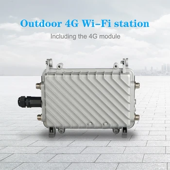300Mbps în aer liber router SIM 4G router wireless portabil de mare viteză în aer liber 4G LTE wireless AP router Wifi POE wifi 2 * 18dBi