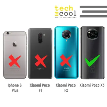 FunnyTech®Caz pentru Xiaomi Poco X3 l caz de proiectare geometrice Mandale vers.6 fundal negru