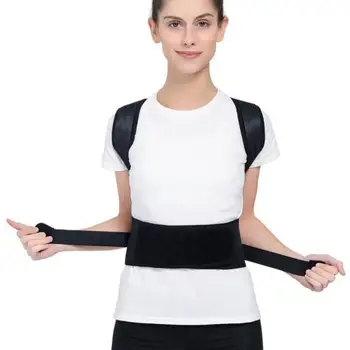 Masculin feminin magnetică reglabilă corector de postura Curele Superioară Spate Respirabil Umăr Dispozitiv de Sprijin a coloanei Vertebrale Bretele Spin Osos