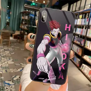 Hisoka Hunter x Anime Caz Telefon din sticla Temperata Pentru iphone 5C 6 6S 7 8 plus X XS XR 11 PRO MAX