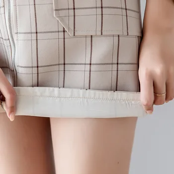 S-2xl Carouri cu Talie Înaltă Toamna Fusta Femei 2020 Vară Șifon Fusta Mini Plus Dimensiune Primăvară coreean Șold Sexy Fuste Fusta Mujer