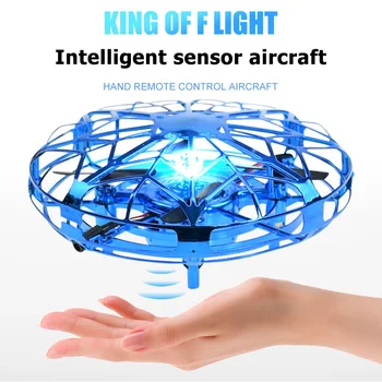 Mini OZN Drone Anti-coliziune de Zbor Elicopter de Mână Magic UFO Mână de Detectare Aeronave Electronice Model de Copil Jucărie Electronică
