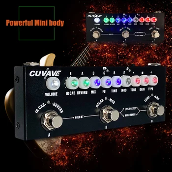 Cub Copilul Chitara Multi-Efect Pedala De Delay Chorus, Phaser, Reverb, Efecte Audio Pedala True Bypass Chitara Accesorii
