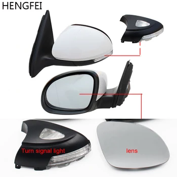 Originale, piese auto Hengfei oglindă lentile de sticlă oglindă lumina de semnalizare pentru Volkswagen Tiguan