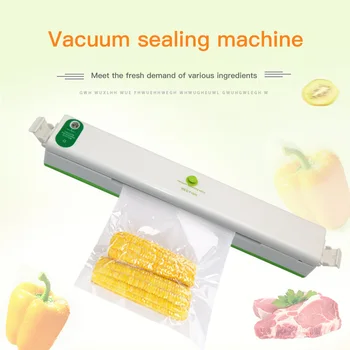 Sealer vid Mașină de Ambalare 220V Mini uz Casnic de Alimentare cu Vacuum Sealer Film Sealer Vid Packer Inclusiv 10buc Saci