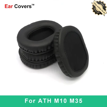 Tampoane pentru urechi Pentru Audio Technica ATH-M10 ATH-M35 ATH-M35 M10 Căști Tampoanele de Înlocuire Cască Ureche Pad din Piele PU