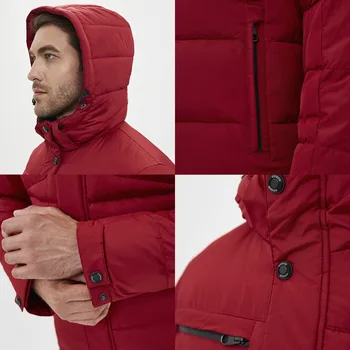 ICEbear 2020 iarna noi casual și de moda pentru bărbați sacou cald și vânt bărbați haina îmbrăcăminte de brand MWD20940D