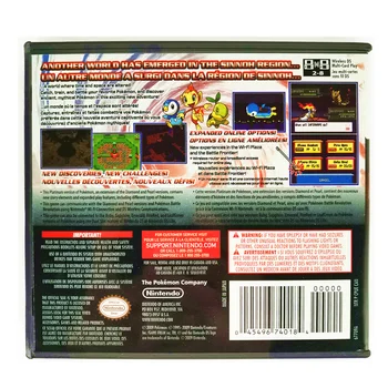 DS NDSi NDS Pikachu Joc Lite Card DS Carte de Joc Pokemon Inima de Aur Gintama / Frumusete