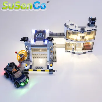 SuSenGo Lumină LED-uri Kit Pentru 76131 Compus Luptă Compatibil cu 07123 11262