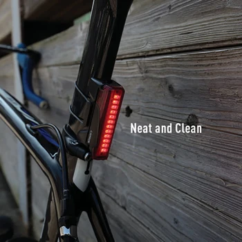 GUEE Biciclete Lumina Coada Strans Noapte de Echitatie de Încărcare USB Road Biciclete de Munte Biciclete de Echitatie din Spate Lumina de Noapte de Avertizare
