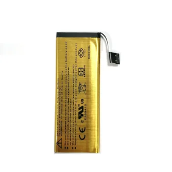 Noi 2680mAh Aur Li-ion Polimer Acumulator Intern + Șurubelniță Instrumente de Înlocuire Pentru iPhone 5S Moible Telefon