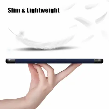 Pentru Samsung Galaxy Tab S6 Lite 10.4 inch Usoare Caz cu Auto Sleep/Wake pentru Funcția SM-P610 P615 cu Soft Film+ Pen