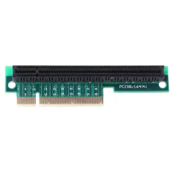 PCI-E 8X la 16X Coloană Adaptor PCI-Express x8 la x16 90 de Grade Card pentru 1U/2U