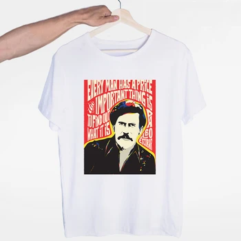Pablo Escobar Tricou traficantul de Droguri Columbian Cartel Bani pentru Bărbați Tricou de Vara Camiseta Tricou Amuzant Topuri Tricouri