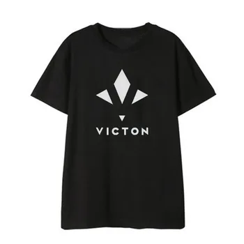 Noi coreean Kpop VICTON Album Tricouri Hip Hop Streetwear Harajuku K-pop Haine Tricou Tricou Femei Maneca Scurta Bluze T-shirt