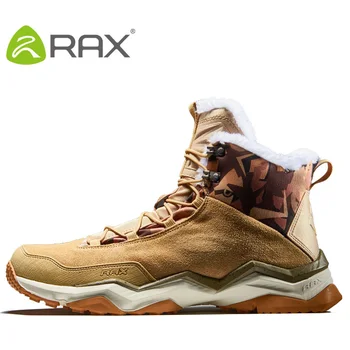 RAX Impermeabil Drumeții Pantofi pentru Bărbați de Iarnă în aer liber Adidași pentru Bărbați Cizme de Zapada de Pluș Munte Snowboots de Turism în aer liber pantofii de Jogging