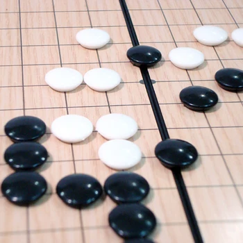 Chineză Joc de Bord vechi, Weiqi Dame Masă Pliantă magnetic Du-te șah magnetic joc de șah jucărie cadouri de plastic merge jocul qenueson