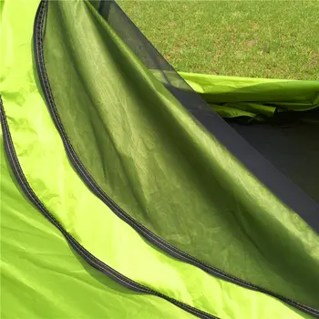 Camping cort de familie în aer liber, parc de agrement din fibra de sticla ori este rezistent la apă, 2 usi, 3 persoane cort