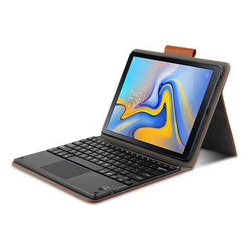 Caz Pentru Samsung Galaxy Tab s 10.5 SM T590 T595 Protectiv Cover cu tastatura Bluetooth Protector Piele PU Tab A2 10.5