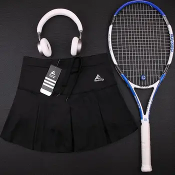 Fete uscare rapidă Tenis fuste jumătate de lungime split badminton fusta scurta de fitness maraton de funcționare fusta de Tenis feminin fustele-pantalon