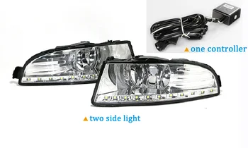 LED Daytime Running Light Pentru Skoda Superb 2010 - 2013 rezistent la apa 12V Galben de Semnalizare Indicator luminos Bara Lampa LED DRL