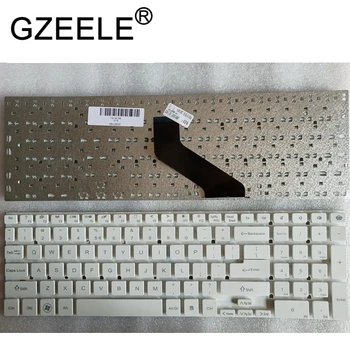 GZEELE alb US English Tastatura laptop pentru ACER TRAVELMATE P273-M P273-MG pentru GATEWAY NV76R