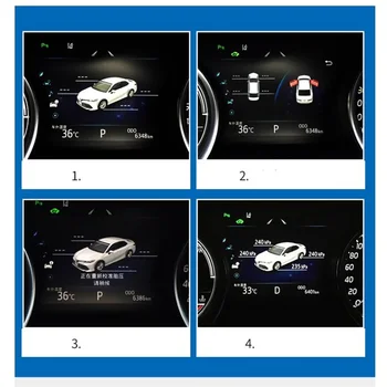 TPMS Monitorizare a Presiunii în Pneuri Sistem Digital Display LCD Auto de Alarmă de Securitate de Presiune în Anvelope Pentru Toyota Camry 2018-2020 xv70 v 70