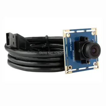 ELP 2.1 mm cu Unghi Larg Mjpeg 2megapixel Full Hd Ominivison OV2710 Camera USB pentru uz Industrial,Modul aparat de fotografiat Usb Viziune Mașină