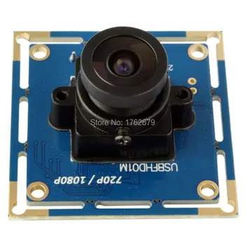 ELP 2.1 mm cu Unghi Larg Mjpeg 2megapixel Full Hd Ominivison OV2710 Camera USB pentru uz Industrial,Modul aparat de fotografiat Usb Viziune Mașină