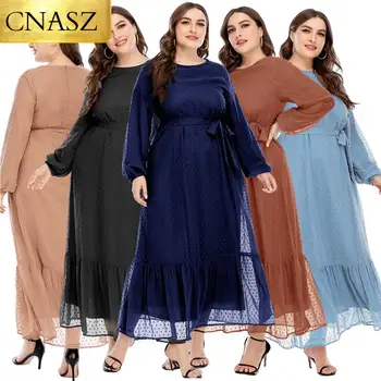2020 Nou Musulmane Islamice Moda Doamnelor Rochie De Dantelă Middle East Dubai Elegant De Înaltă Calitate De Îmbrăcăminte Arabe Marocan Femei Rochie