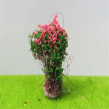 2018 Noi 30Pcs/Mulțime de Flori Model Copaci Model Mixt Peisaj Copaci În 3,5 cm Bush