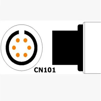 Livrare gratuita O singură Bucată ECG 3 Leadwire, ECG Normal 6 Pin Cot de tip Snap ECG Cabluri pentru Monitor Mindray PM7000/8000 AHA TPU 3,6 M