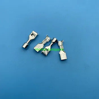 Gri și negru opțional 6.3 mm QLW 250 3Pin Cablu de Alimentare de sex Feminin Dreptul Slot Cablaj Conector de Cablu DJ623F-6.3 B terminal