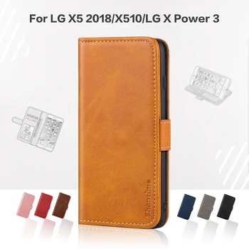 Flip Cover Pentru LG X5 2018 Caz de Afaceri din Piele de Lux Cu Magnet Portofel Caz Pentru LG X510 LG X 3 Putere Capacul Telefonului