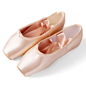 Balet Pantofi de Dans copii si Adulti Balet Pointe Pantofi de Dans Profesionist cu Panglici de Pantofi de Femeie Zapatos Mujer Adidasi Femei