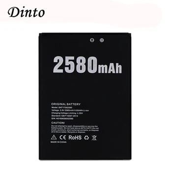 Dinto DOOGEE X20 2580mAh 3.8 V Baterie Li-ion Polimer de Înlocuire Telefon Mobil Baterie pentru Doogee X20 X20L Telefon Mobil BAT17582580